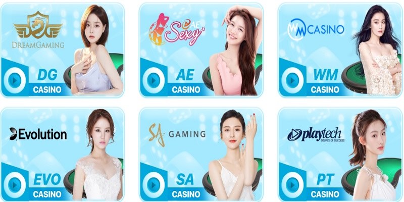 Các sảnh cược casino Hi88 đầy ấn tượng