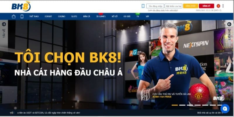 Tìm hiểu chi tiết các thông tin về nhà cái uy tín BK8