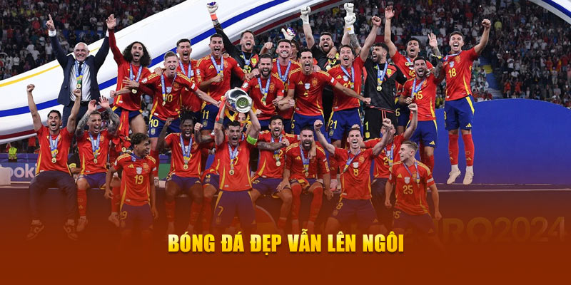 Bóng đá đẹp vẫn lên ngôi